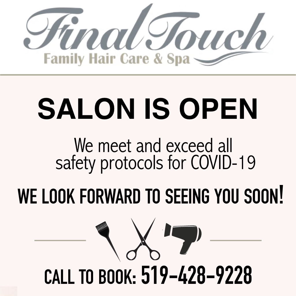 Final Touch Hair Care & Spa – Final Touch Hair Care Salon and Fitness  Center Gym